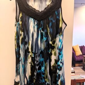 Flowy Marbled Tank